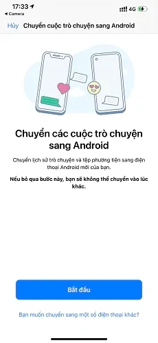 Hướng dẫn chuyển dữ liệu WhatsApp từ iPhone sang thiết bị Galaxy