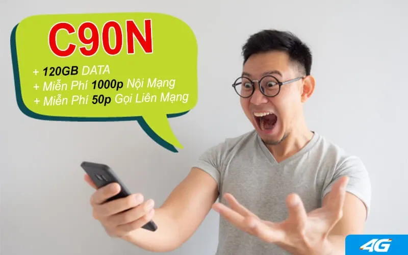 Hướng dẫn đăng ký gói C90N MobiFone chi tiết nhất