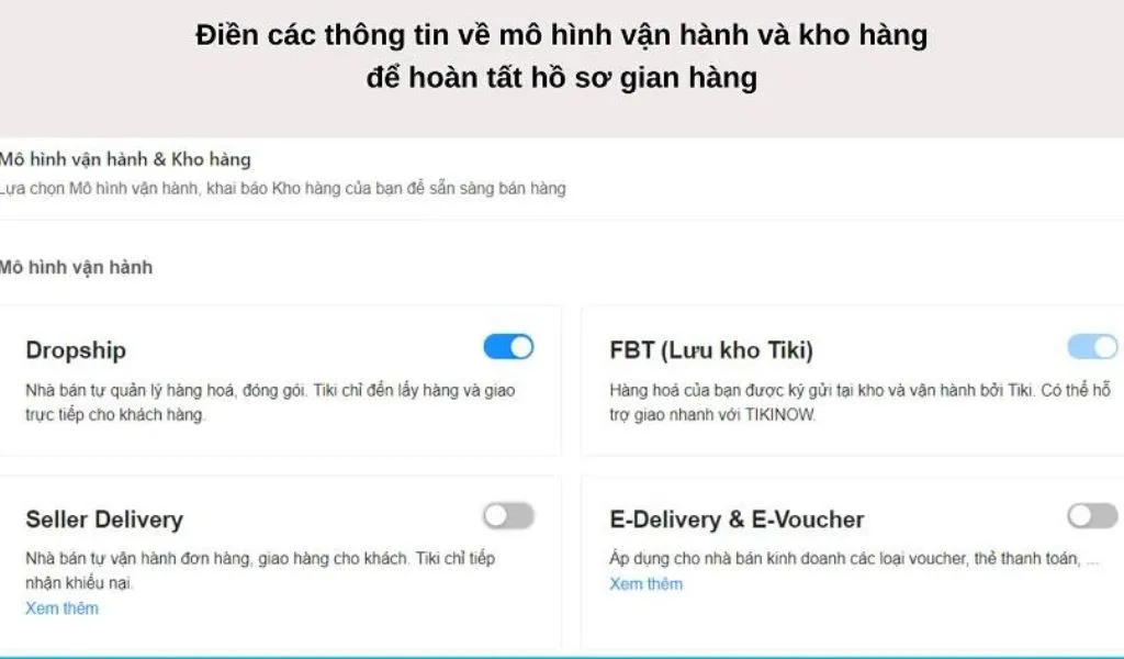 Hướng dẫn đăng ký Tiki bán hàng cụ thể cho người mới bắt đầu đơn giản, nhanh chóng