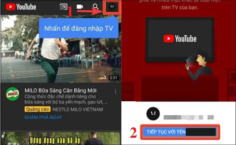 Hướng dẫn đăng nhập Youtube trên tivi xem video thỏa thích