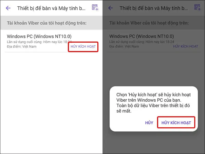 Hướng dẫn đăng xuất, thoát tài khoản Viber từ xa một cách nhanh chóng