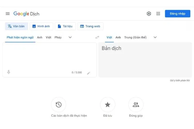 Hướng dẫn dịch tiếng Trung bằng hình ảnh với Google Dịch