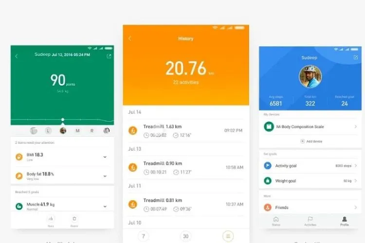 Hướng dẫn đo lượng mỡ trên cân điện tử Xiaomi với ứng dụng Mi Fit
