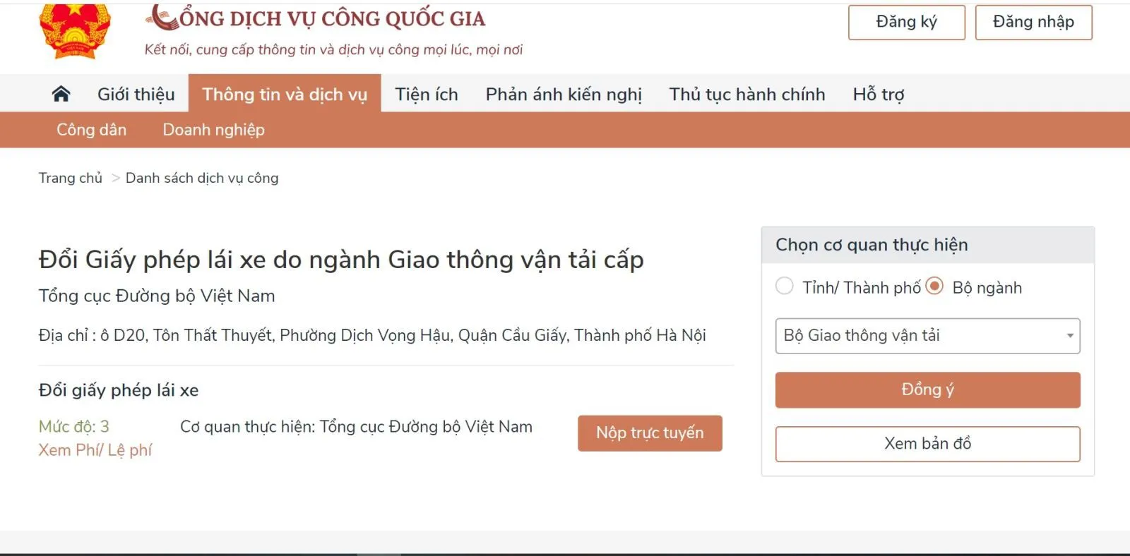 Hướng dẫn đổi giấy phép lái xe trực tuyến, không cần nhiều thủ tục rườm rà