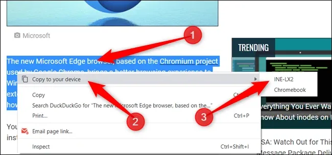 Hướng dẫn dùng Clipboard Sharing trên Google Chrome