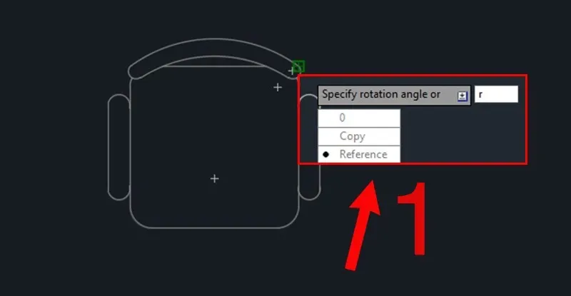 Hướng dẫn dùng lệnh xoay trong CAD cực chi tiết chỉ mất 2 phút