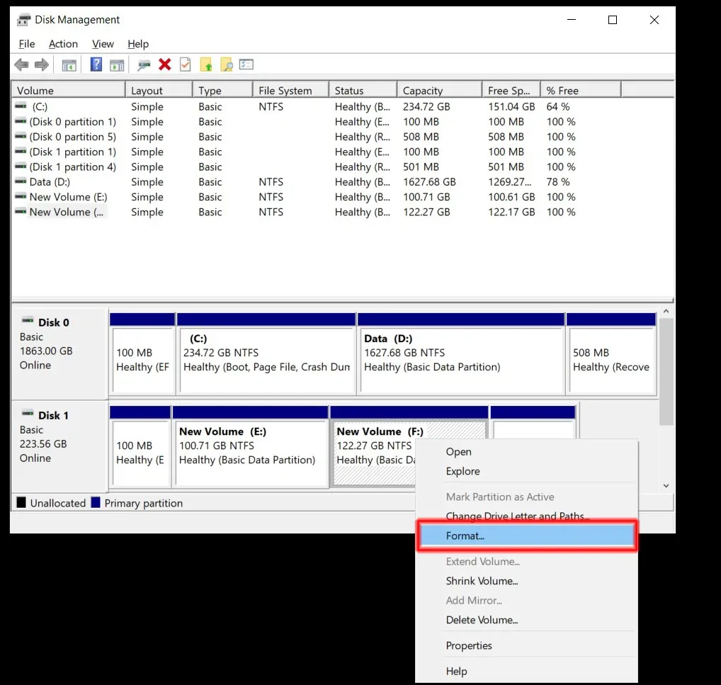 Hướng dẫn format ổ cứng an toàn, miễn phí và cực dễ thực hiện