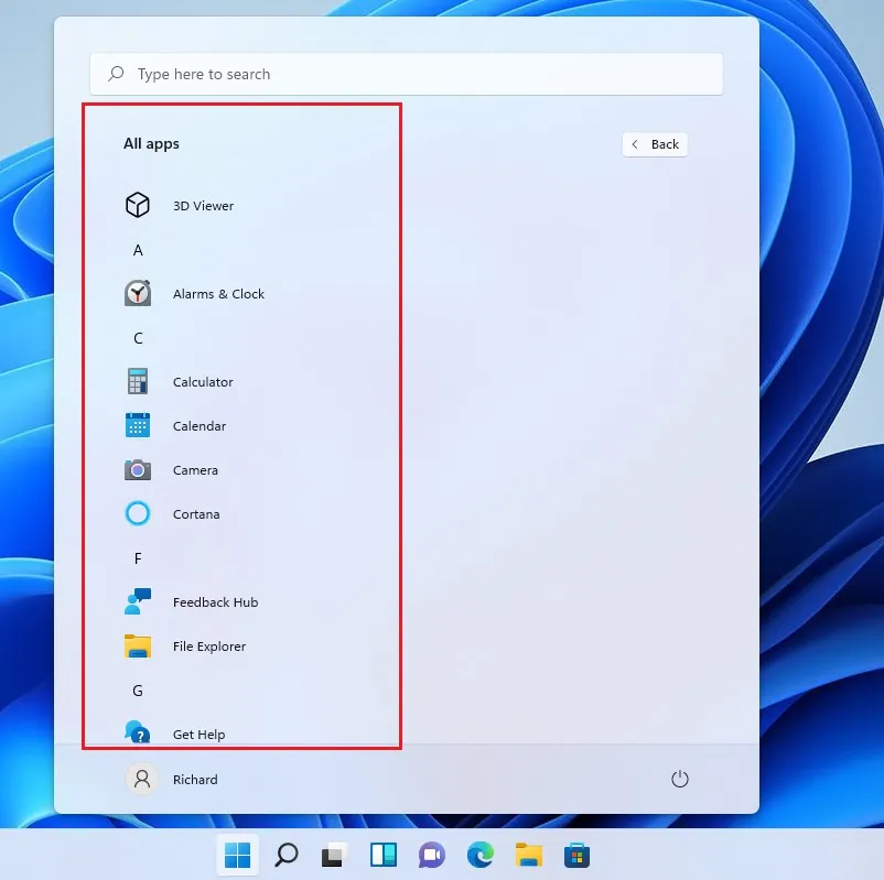 Hướng dẫn ghim ứng dụng yêu thích vào thanh Taskbar trên Windows 11