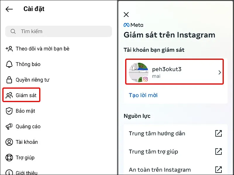 Hướng dẫn giám sát con nhỏ trên Instagram cực đơn giản