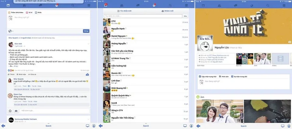 Hướng dẫn gộp hai ứng dụng Facebook và Messenger cho iPhone và iPad