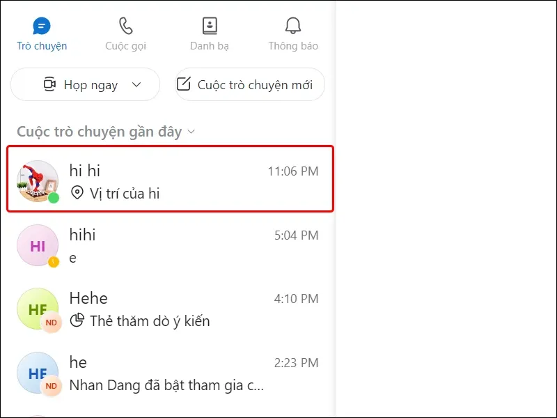 Hướng dẫn gửi vị trí cho bạn bè trên ứng dụng Skype vô cùng tiện lợi