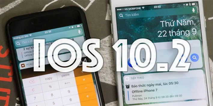 Hướng dẫn hạ iOS 10.2.1 và iOS 10.2