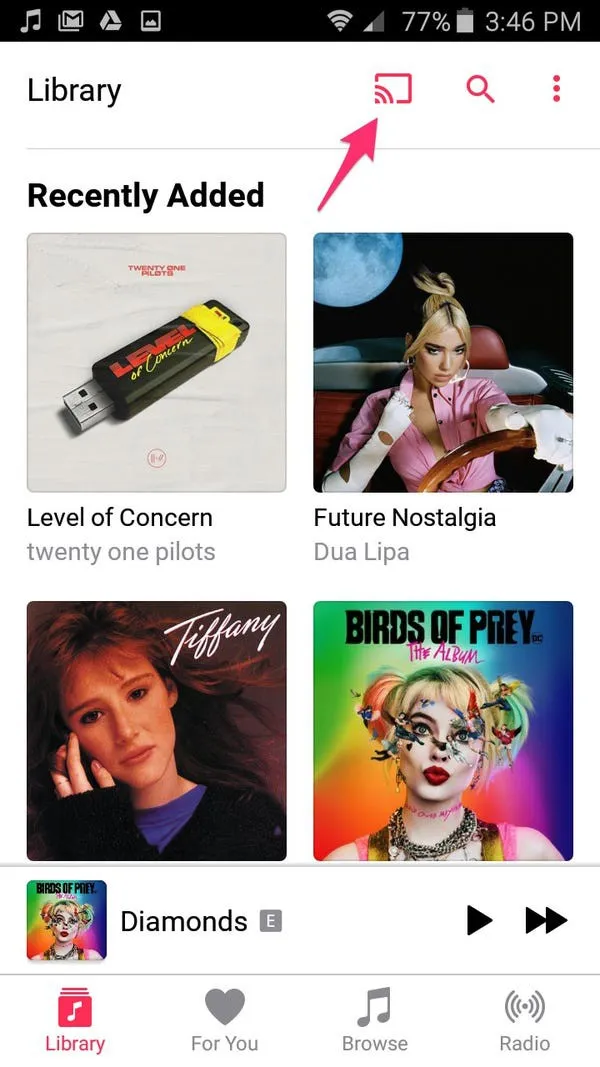 Hướng dẫn kết nối Google Chromecast vào Apple Music