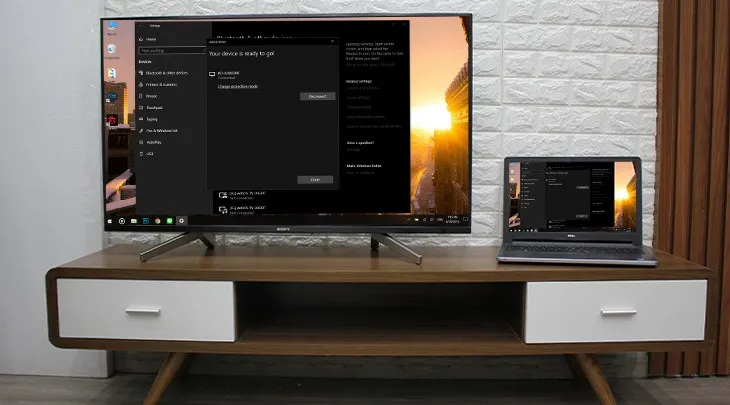 Hướng dẫn kết nối laptop với TV qua Wi-Fi cực đơn giản