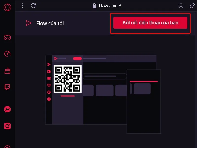 Hướng dẫn kết nối Opera GX trên điện thoại với máy tính đơn giản, nhanh chóng