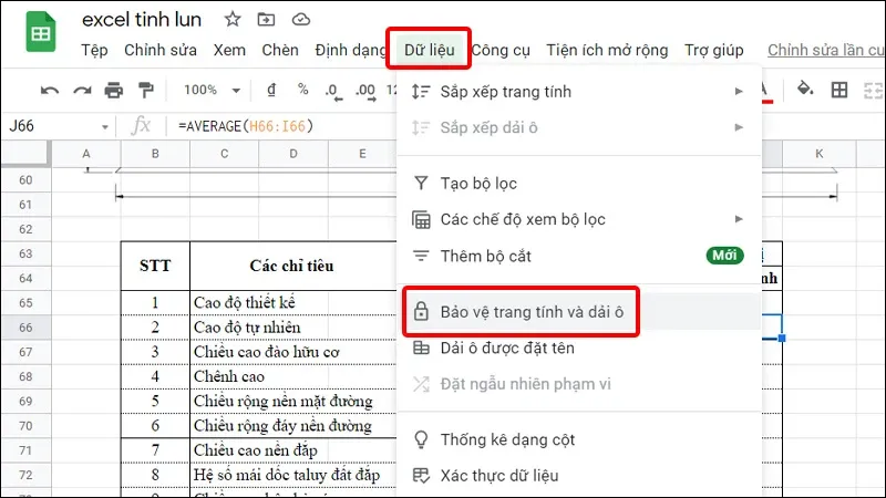 Hướng dẫn khóa công thức trong Google Sheets cực nhanh