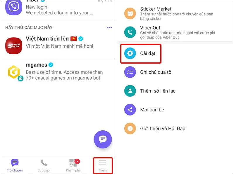 Hướng dẫn khôi phục lại cài đặt ứng dụng Viber một cách đơn giản