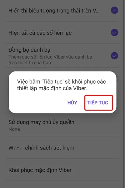 Hướng dẫn khôi phục lại cài đặt ứng dụng Viber một cách đơn giản