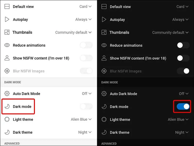 Hướng dẫn kích hoạt chế độ Dark Mode trên Reddit cực dễ