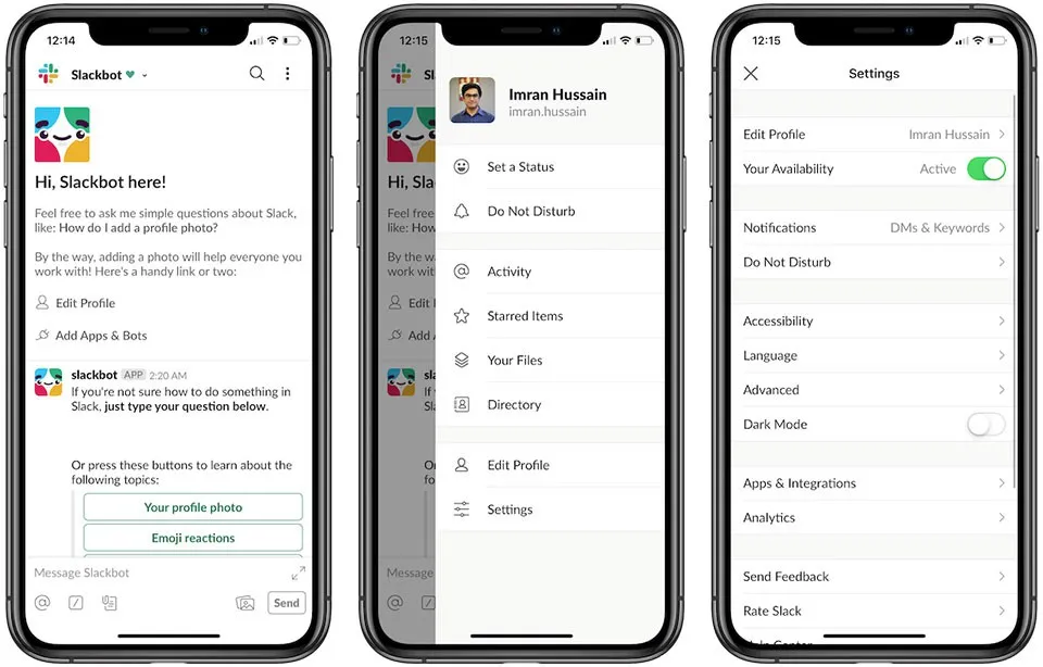 Hướng dẫn kích hoạt Dark Mode cho Slack trên iOS và Android