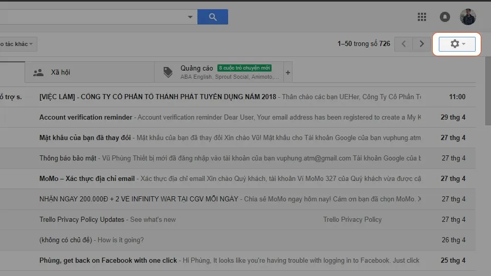 Hướng dẫn kích hoạt giao diện Gmail “đẹp mắt” mới được Google cập nhật