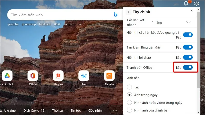 Hướng dẫn kích hoạt Office Sidebar trên Microsoft Edge một cách nhanh chóng