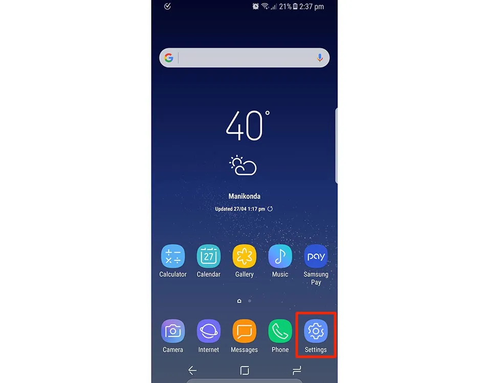 Hướng dẫn kích hoạt Smart Stay trên Samsung Galaxy S8