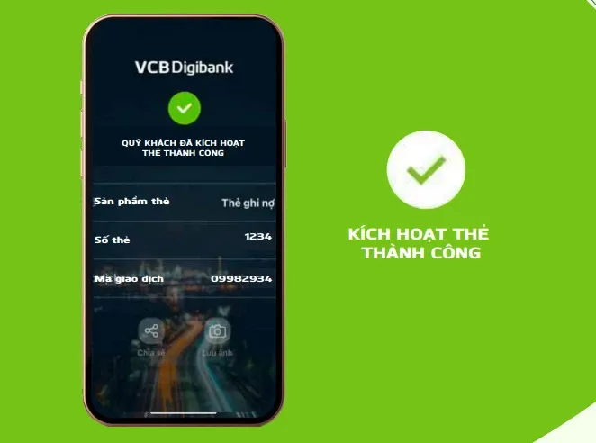 Hướng dẫn kích hoạt thẻ Vietcombank lần đầu dễ dàng