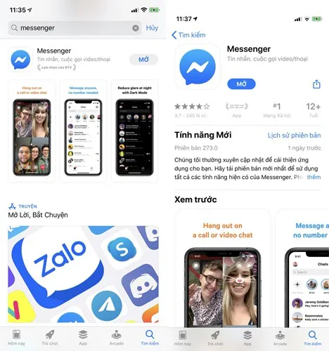 Hướng dẫn kích hoạt tính năng bảo mật Face ID và Touch ID trên Facebook Messenger