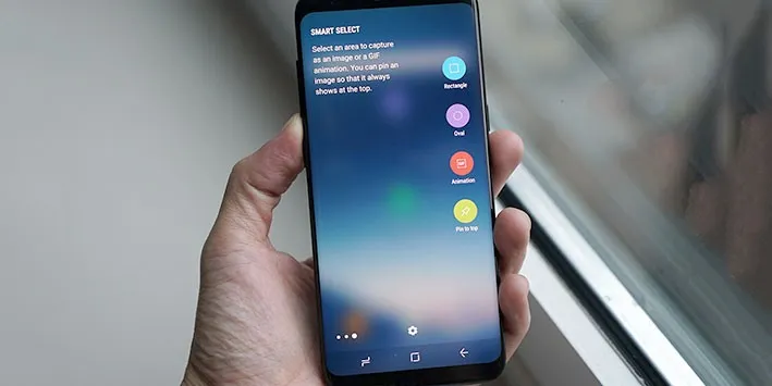 Hướng dẫn kích hoạt tính năng Smart Select trên Galaxy S8
