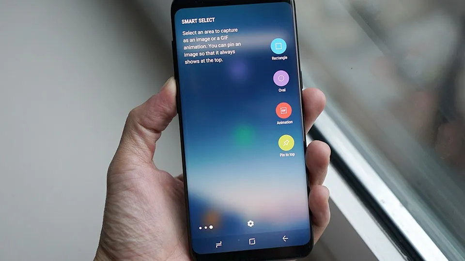 Hướng dẫn kích hoạt tính năng Smart Select trên Galaxy S8