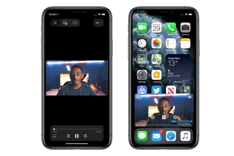 Hướng dẫn kích hoạt và sử dụng chế độ Picture in Picture trên iOS 14