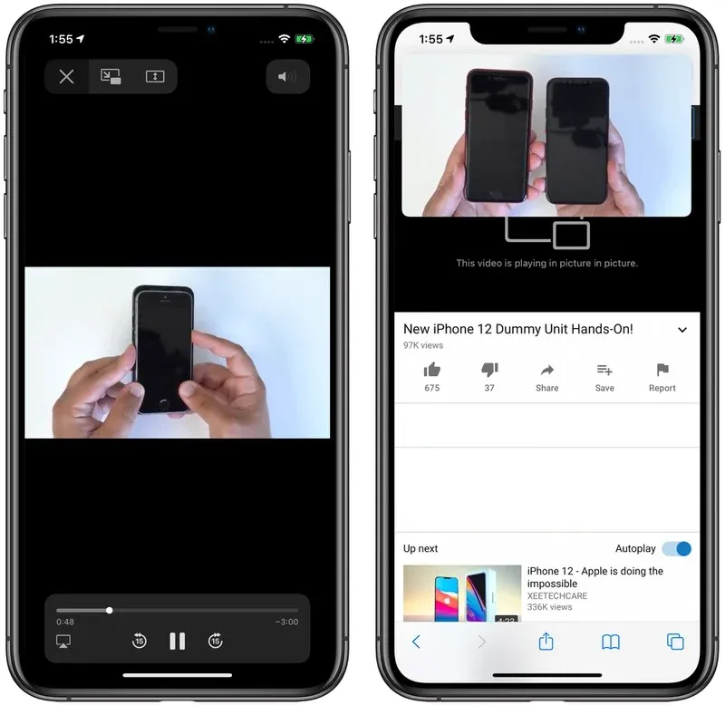 Hướng dẫn kích hoạt và sử dụng chế độ Picture in Picture trên iOS 14