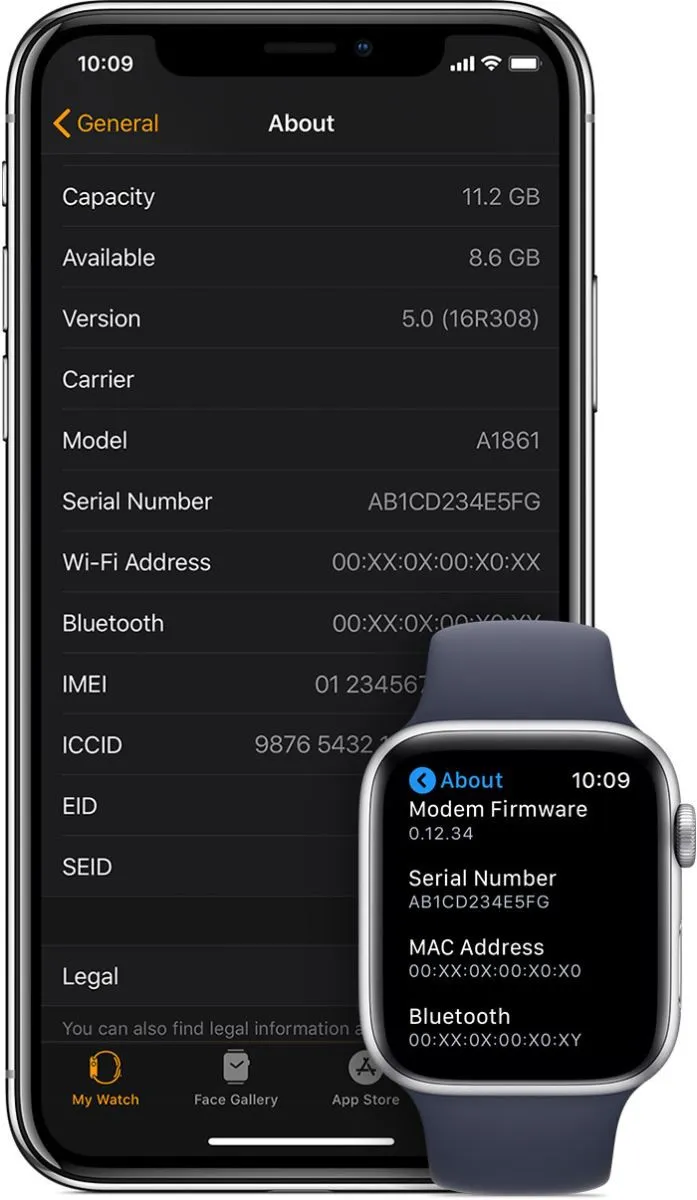 Hướng dẫn kiểm tra số serial trên Apple Watch