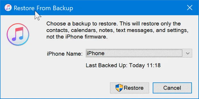 Hướng dẫn lấy lại dữ liệu trên iPhone sau khi restore đơn giản, dễ thực hiện