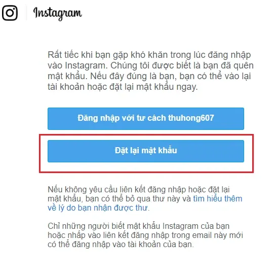 Hướng dẫn lấy lại mật khẩu Instagram trên điện thoại và máy tính nhanh chóng