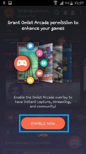 Hướng dẫn live stream liên quân mobile trên điện thoại