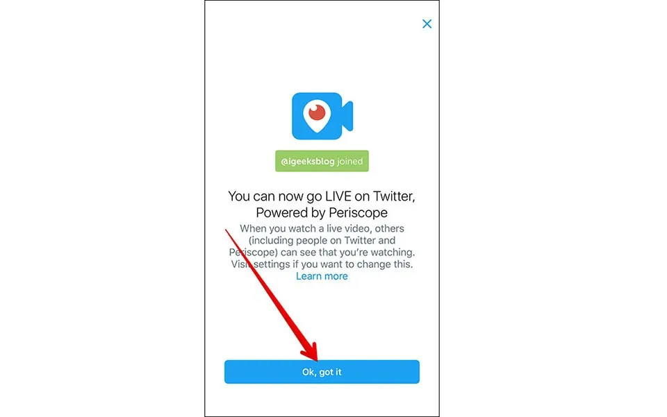 Hướng dẫn live stream trên Twitter bằng iPhone, iPad