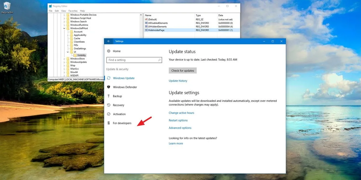 Hướng dẫn loại bỏ mục Windows Insider Program trong ứng dụng Settings Windows 10