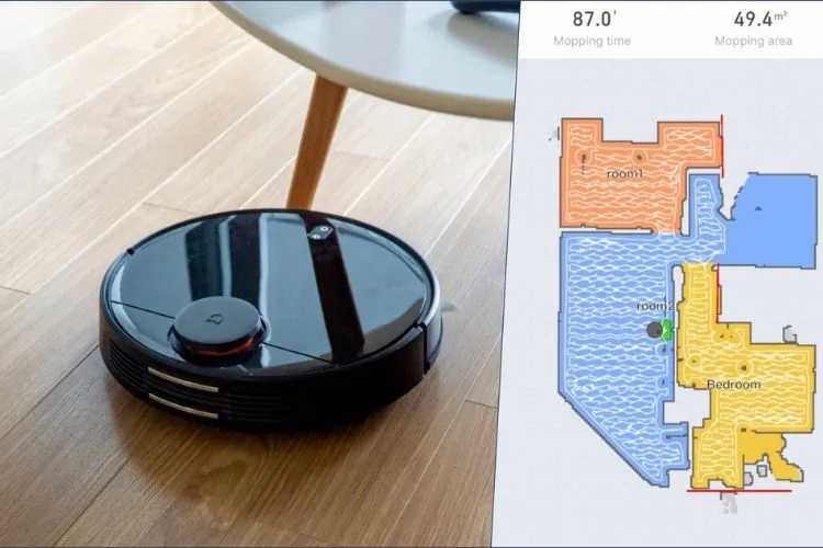 Hướng dẫn lưu bản đồ robot hút bụi Xiaomi đúng cách