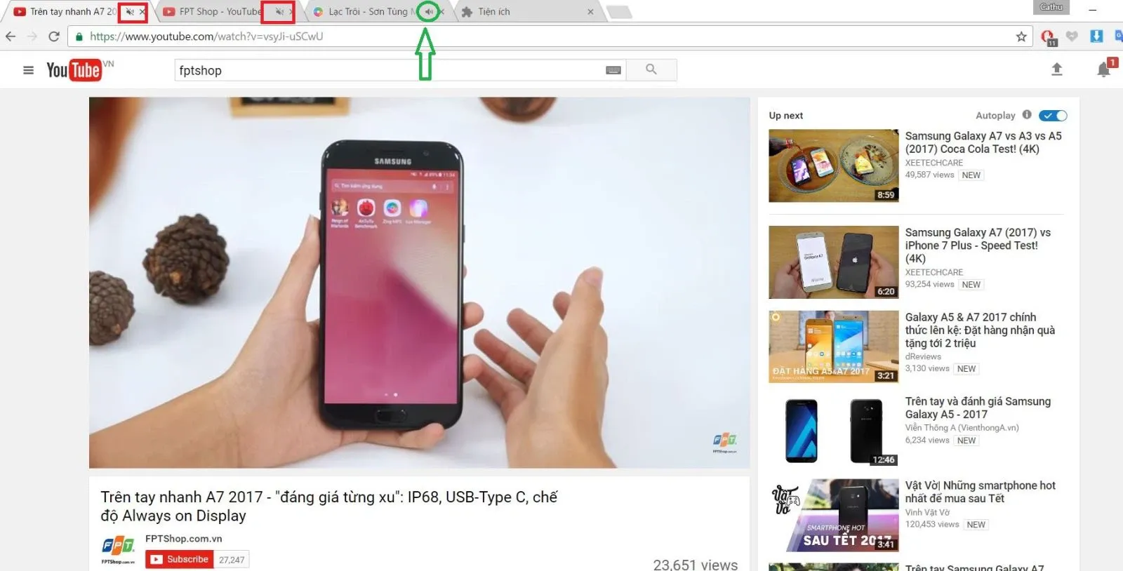 Hướng dẫn mặc định một tab phát âm thanh trên Google Chrome