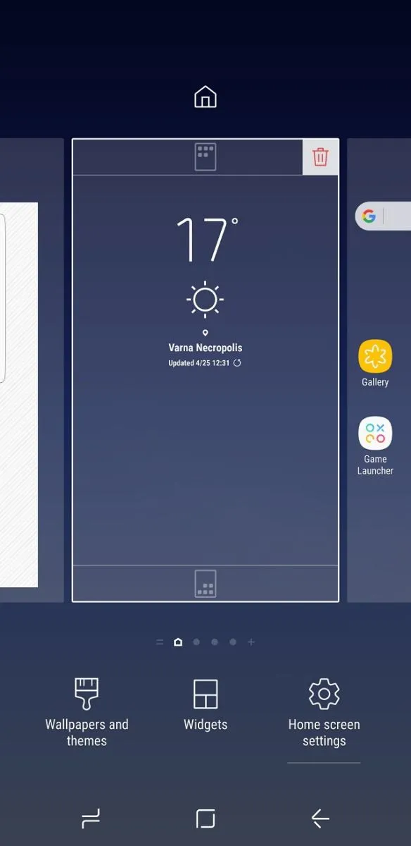 Hướng dẫn mang nút Apps trên Galaxy S8 trở lại