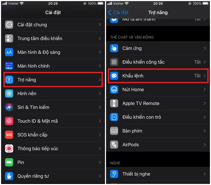 Hướng dẫn mở khoá iPhone bằng giọng nói