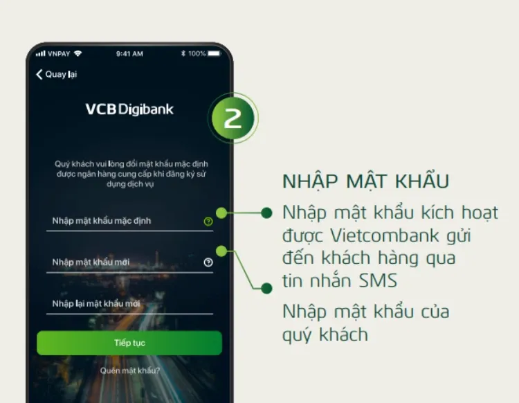 Hướng dẫn mở tài khoản Vietcombank đơn giản trên điện thoại