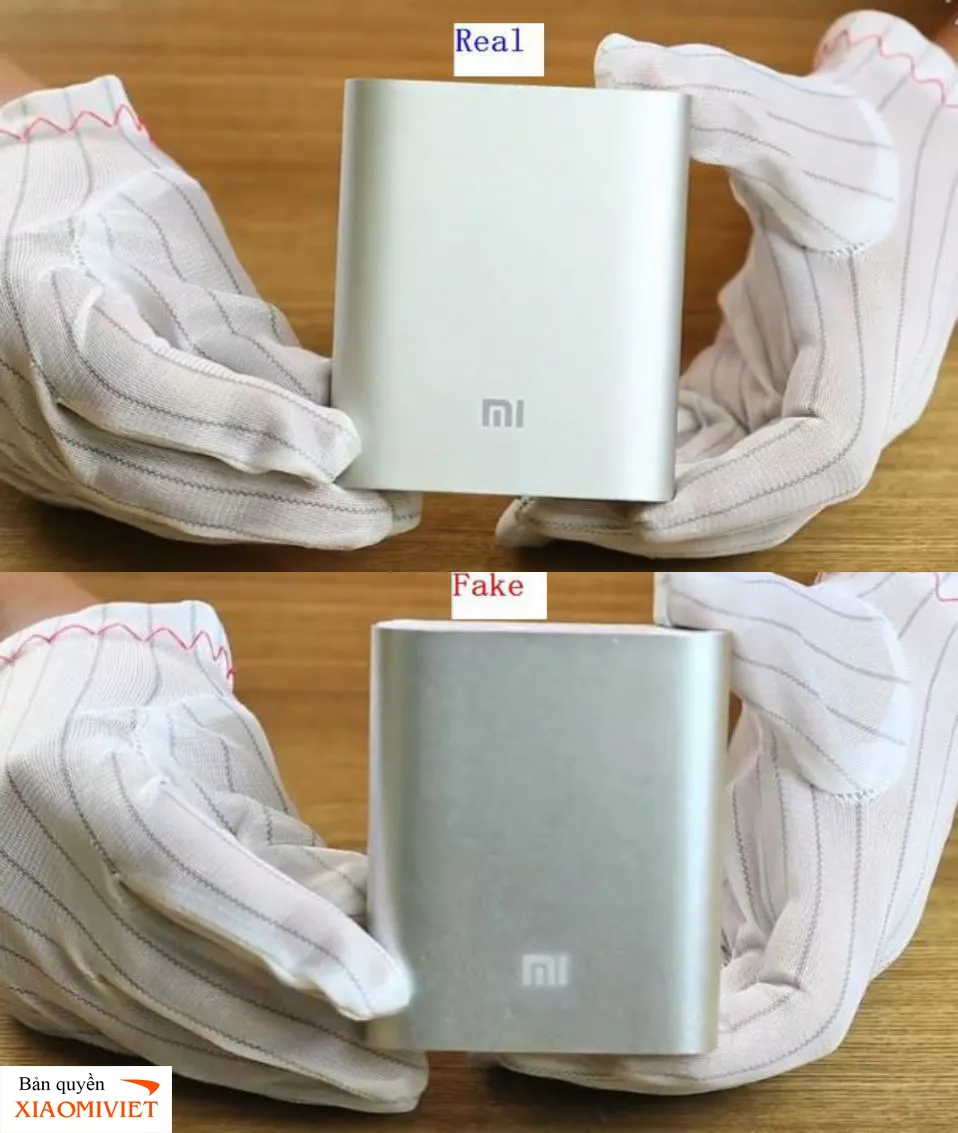 Hướng dẫn mua sạc dự phòng Xiaomi chính hãng