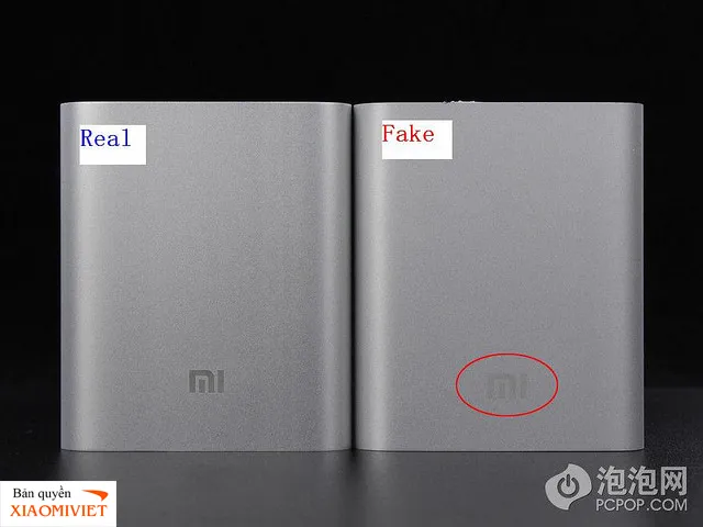 Hướng dẫn mua sạc dự phòng Xiaomi chính hãng