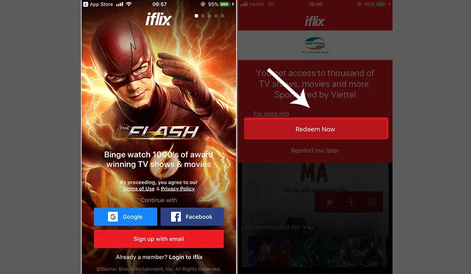 Hướng dẫn nhận 6 tháng coi phim bản quyền hoàn toàn miễn phí trên iFlix