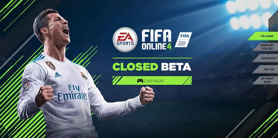 Hướng dẫn nhận mã trải nghiệm bom tấn “FIFA Online 4” mới vừa ra mắt Closed Beta