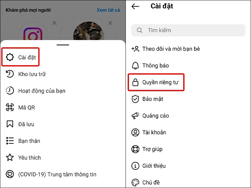 Hướng dẫn nhận thông báo mới nhất từ các bài viết của bạn bè trên Instagram