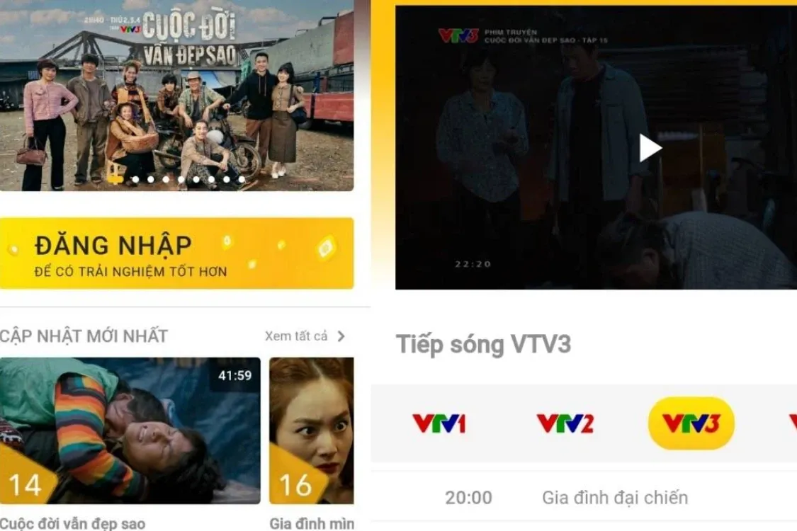 Hướng dẫn nhanh nhất tải VTV Giải Trí – Ứng dụng xem phim, TV Show trực tuyến hot nhất hiện nay